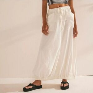 Elegant White Maxi Skirt